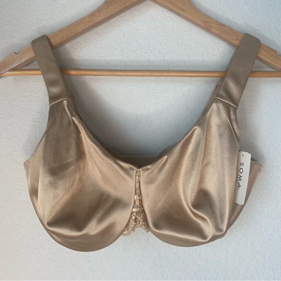 Soma Intimates & Sleepwear Nwt Soma Nude Minimizer 3 Inch Bra Warm